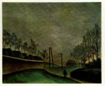 Rousseau, Henri , Vue des fortifications (Boulevard Gouvion - Saint-Cyr)