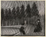 Rousseau, Henri , L'artista che dipinge il ritratto della moglie