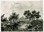 Rousseau, Théodore , Paesaggio con alberi
