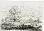 Rousseau, Th&eacute;odore , Mucche al pascolo