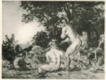 Roussel, Ker Xavier , Scène pastorale - , Scène pastorale -