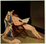 Roussel, Théodore , Jeune fille lissant