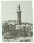 Salzmann, Auguste , Jerusalem: Minaret de la Rue Patriarche