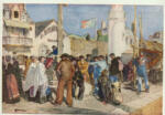 Simon, Lucien , Le campement -