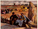 Simon, Lucien , Le menhir