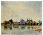 Sisley, Alfred , En aval du Pont de Moret-Le Martin