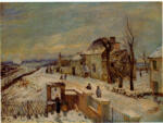 Sisley, Alfred , Hiver à Veneux Nadon