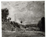 Sisley, Alfred , Le talus du chemin de fer à Sévres