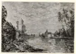 Sisley, Alfred , Paesaggio sul fiume