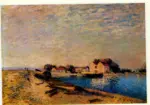 Sisley, Alfred , Le barrage de Saint Mammes