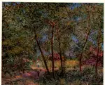 Sisley, Alfred , A la lisi&eacute;re du Bois. Les Sablons. Juin
