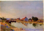 Sisley, Alfred , Chalands sur le Loing