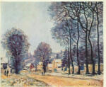 Sisley, Alfred , Ronte en hiver à Louveciennes