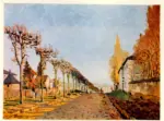 Sisley, Alfred , La route de la Princess