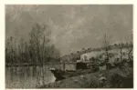 Sisley, Alfred , Les bords du Loing vers Moret