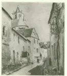 Sisley, Alfred , Street in Moret