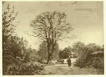 Sisley, Alfred , La route de Louveciennes