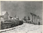 Sisley, Alfred , La neige à Louveciennes
