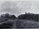 Sisley, Alfred , Paysage à Louveciennes
