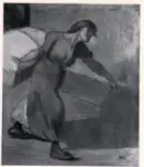 Steinlen, Theophile-Alexandre , La blanchisseuse