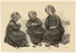 Steinlen, Theophile-Alexandre , Le trois soeurs