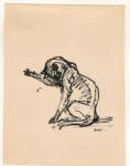 Steinlen, Théophile Alexander , Il cane