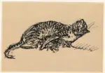 Steinlen, Th&eacute;ophile Alexander , Gattini che allattano