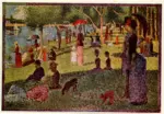 Seurat, Georges , Schizzo per la "Grande Jatte"