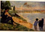 Seurat, Georges , Study for "Une Baignade, Asnieres"