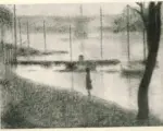 Seurat, Georges , Le port de Courbevoie