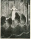 Seurat, Georges , La cantante