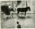 Seurat, Georges , - il calesse