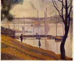 Seurat, Georges , Le pont de Courbevoie