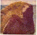 Seurat, Georges , La scogliera