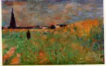 Seurat, Georges , Champs en Eté