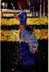Seurat, Georges , Signora con cappellino