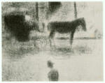 Seurat, Georges , The Carriage -