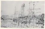 Signac, Paul , Le port de Saint Servan