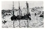 Signac, Paul , Barche nel porto