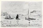 Signac, Paul , Il porto di Concarneau