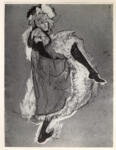 Anonimo , Toulouse-Lautrec, Henri de - sec. XIX - Jane Avril che danza