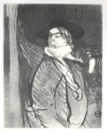 Toulouse-Lautrec, Henri de , Uomo con cappello