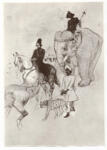 Anonimo , Toulouse-Lautrec, Henri de - sec. XIX - La processione di Rajah
