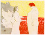 Toulouse-Lautrec, Henri de , Due donne - Ottava tavola per "Elles"