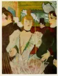 Toulouse-Lautrec, Henri de , La Goule che entra al Moulin Rouge