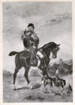 Anonimo , Toulouse-Lautrec, Henri de - sec. XIX - Il cacciatore