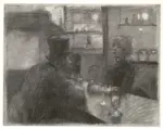 Toulouse-Lautrec, Henri de , Bar del Caf&egrave; Rue de Rome