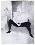 Toulouse-Lautrec, Henri de , La Clown seduta -