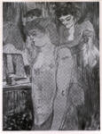Toulouse-Lautrec, Henri de , La donna tatuata