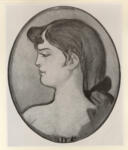 Anonimo , Toulouse-Lautrec, Henri de - sec. XIX - Due ritratti (Ovale)